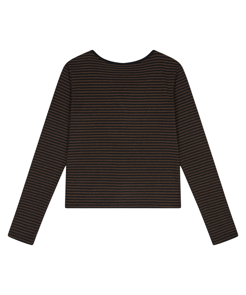LUVISTRUE(ラヴイズトゥルー)の「BASIC ILOVEU SLEEVE TEE(BROWN)(Tシャツ/カットソー・レディース・その他・FREE)」の3枚目の写真