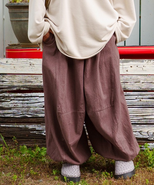 チャイハネ(チャイハネ)の「【チャイハネ】メデューサ変形パンツ(その他パンツ・レディース・ブラック/ブラウン/ネイビー/ホワイト/カーキ・FREE)」の3枚目の写真