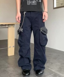 DEVICE（デバイス）の「サイドポケット ワイドシルエット カーゴパンツ（カーゴパンツ）」