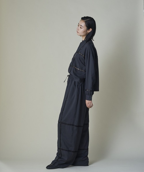 mintdesigns（ミントデザインズ）の「Lace Pullover Shirt（シャツ/ブラウス・レディース・ホワイト/ブラック・ONESIZE）」の6枚目の写真