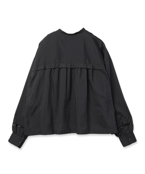 mintdesigns（ミントデザインズ）の「Lace Pullover Shirt（シャツ/ブラウス・レディース・ホワイト/ブラック・ONESIZE）」の11枚目の写真