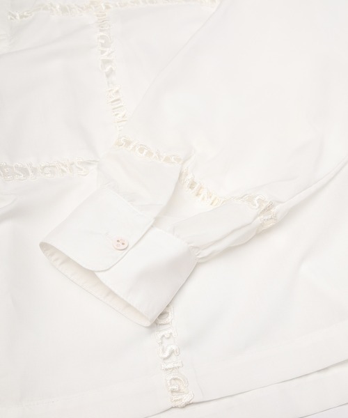 mintdesigns（ミントデザインズ）の「Lace Pullover Shirt（シャツ/ブラウス・レディース・ホワイト/ブラック・ONESIZE）」の15枚目の写真
