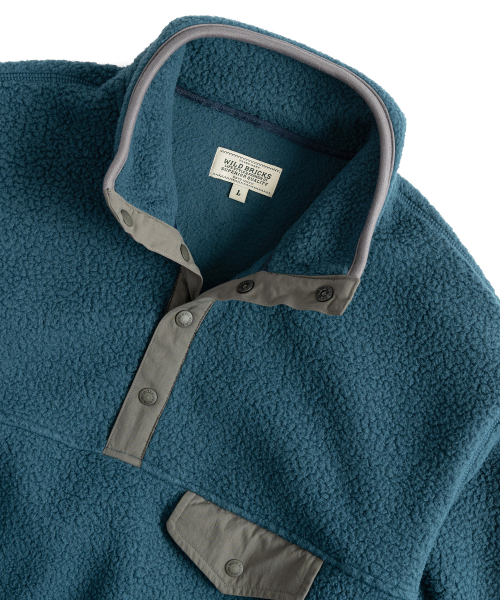 WILD BRICKS（ワイルドブリックス）の「WB FLEECE PULLOVER (denim)（その他アウター・メンズ・その他・LARGE/X-LARGE/MEDIUM）」の3枚目の写真