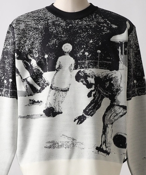 SHINYAKOZUKA（シンヤコヅカ）の「【SHINYAKOZUKA】klinger(ISSUE#9)（ニット/セーター・メンズ・ブラック・M/S）」の4枚目の写真