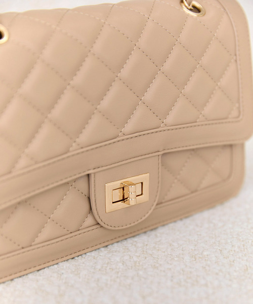 ROYAL PARTY(ロイヤルパーティー)の「アソートチェーンBAG(ショルダーバッグ・レディース・ベージュ/チェック/オフホワイト・FREE)」の15枚目の写真