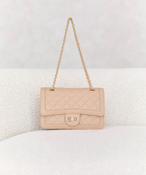 ROYAL PARTY(ロイヤルパーティー)の「アソートチェーンBAG(ショルダーバッグ・レディース・ベージュ/チェック/オフホワイト・FREE)」の16枚目の写真