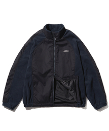 AECA SHERPA FLEECE RAGLAN JACKET-CHARCOAL