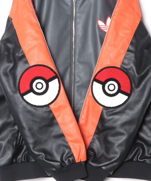 adidas(アディダス)の「Pokemon8ボールジャケット / アディダスオリジナルス adidas Originals(ブルゾン・メンズ・ブラック・SMALL/MEDIUM/3XL/X-LARGE/LARGE/XX-LARGE)」の3枚目の写真