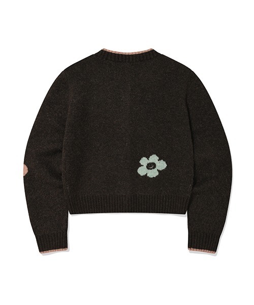 Wacky WiLLy(ワッキーウィリー)の「WOMEN'S IP PATTERN CARDIGAN(カーディガン/ボレロ・レディース・ブラウン/クリーム・SMALL/MEDIUM)」の4枚目の写真