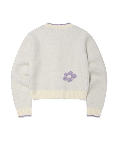 Wacky WiLLy(ワッキーウィリー)の「WOMEN'S IP PATTERN CARDIGAN(カーディガン/ボレロ・レディース・ブラウン/クリーム・SMALL/MEDIUM)」の11枚目の写真