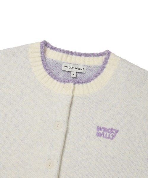 Wacky WiLLy(ワッキーウィリー)の「WOMEN'S IP PATTERN CARDIGAN(カーディガン/ボレロ・レディース・ブラウン/クリーム・SMALL/MEDIUM)」の12枚目の写真