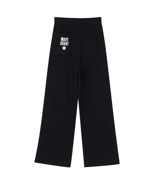 MARY QUANT(マリークワント)の「センターシームニット パンツ(スラックス・レディース・ブラック/ボルドー/モカ・M)」の8枚目の写真