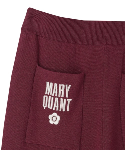 MARY QUANT(マリークワント)の「センターシームニット パンツ(スラックス・レディース・ブラック/ボルドー/モカ・M)」の17枚目の写真