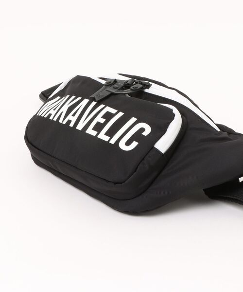 MAKAVELIC（マキャベリック）の「【SB】【MAKAVELIC】CRESCENT WAIST BAG AGILE/ショルダーバック　ウエストバック（ショルダーバッグ・メンズ・ブラック・FREE）」の3枚目の写真