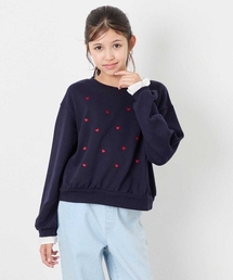 a.v.v（アーヴェヴェ）の「[120-160]シャツレイヤー風プルオーバー（Tシャツ/カットソー）」