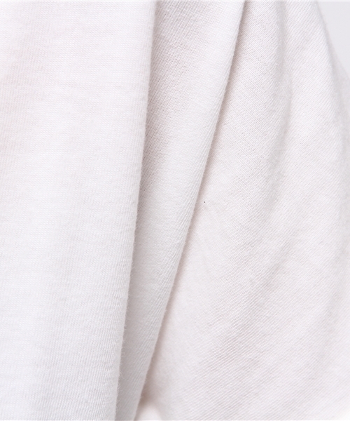 VENCEEXCHANGE（ヴァンスエクスチェンジ）の「クループリント Tシャツ（Tシャツ/カットソー・レディース・グレー/ダークオリーブ/オフホワイト/コーラル・MEDIUM）」の6枚目の写真