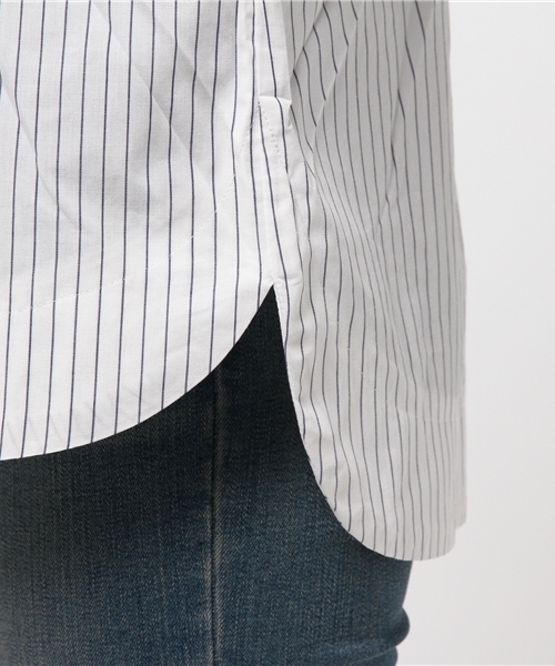 LBC（エルビーシー）の「コットンポリエステルブロードteeブラウス （シャツ/ブラウス・レディース・レッド/オフホワイト/ダークブルー・LARGE/MEDIUM）」の9枚目の写真