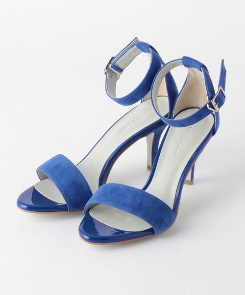 ODETTE E ODILE（オデットエオディール）の「OFD アンクルストラップ サンダル70（サンダル・レディース・ピンク/シルバー/ブラック/ベージュ/ロイヤルブルー/その他1/ダークグリーン/ダークグレー/ライラック・22.5cm/22cm/23cm/23.5cm/24.5cm/24cm）」の5枚目の写真