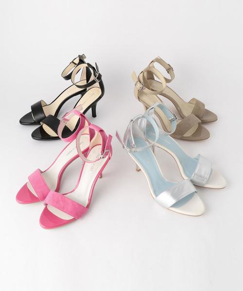 ODETTE E ODILE（オデットエオディール）の「OFD アンクルストラップ サンダル70（サンダル・レディース・ピンク/シルバー/ブラック/ベージュ/ロイヤルブルー/その他1/ダークグリーン/ダークグレー/ライラック・22.5cm/22cm/23cm/23.5cm/24.5cm/24cm）」の15枚目の写真