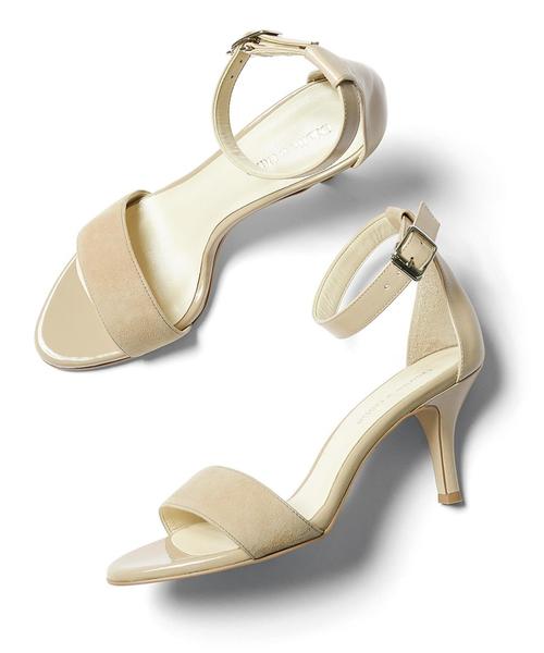 ODETTE E ODILE（オデットエオディール）の「OFD アンクルストラップ サンダル70（サンダル・レディース・ピンク/シルバー/ブラック/ベージュ/ロイヤルブルー/その他1/ダークグリーン/ダークグレー/ライラック・22.5cm/22cm/23cm/23.5cm/24.5cm/24cm）」の20枚目の写真