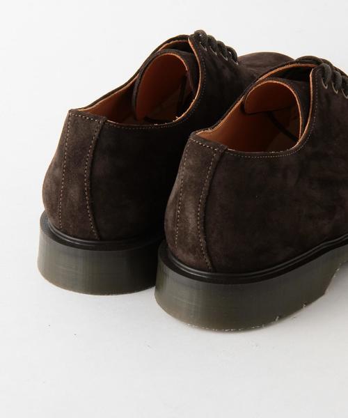 UNITED ARROWS（ユナイテッドアローズ）の「＜SOLOVAIR（ソロヴェアー）＞ SUEDE PLAIN TOE（ドレスシューズ・メンズ・ダークブラウン・7h/8/8h/7/9）」の7枚目の写真