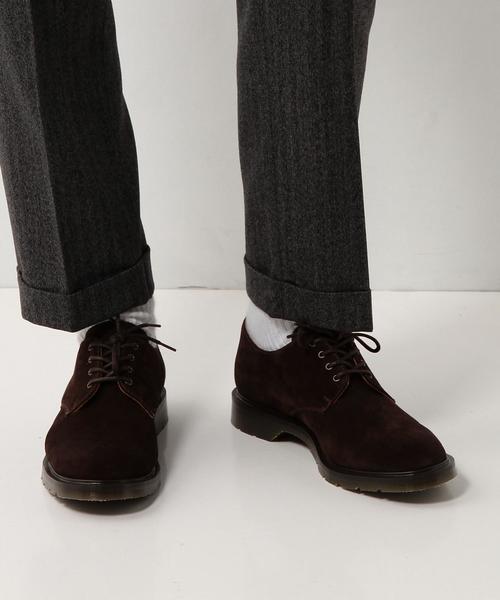 UNITED ARROWS（ユナイテッドアローズ）の「＜SOLOVAIR（ソロヴェアー）＞ SUEDE PLAIN TOE（ドレスシューズ・メンズ・ダークブラウン・7h/8/8h/7/9）」の8枚目の写真