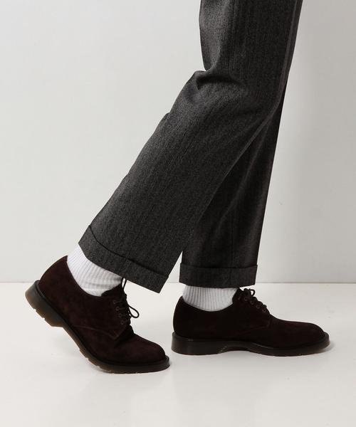 UNITED ARROWS（ユナイテッドアローズ）の「＜SOLOVAIR（ソロヴェアー）＞ SUEDE PLAIN TOE（ドレスシューズ・メンズ・ダークブラウン・7h/8/8h/7/9）」の9枚目の写真