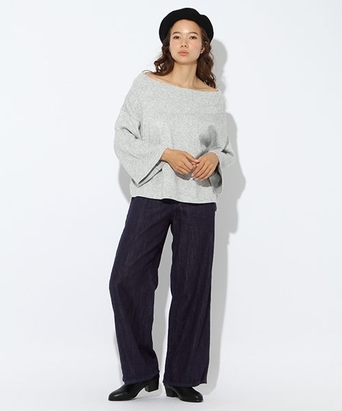 niko and...(ニコアンド)の「Wジャカードオフショル2WAYプルオーバー【niko and ...】(ニット/セーター・レディース・ブラウン/グレー/ネイビー/チャコール/ピンク/ナチュラル/モカ・LARGE/MEDIUM)」の16枚目の写真