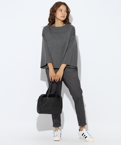 niko and...(ニコアンド)の「Wジャカードオフショル2WAYプルオーバー【niko and ...】(ニット/セーター・レディース・ブラウン/グレー/ネイビー/チャコール/ピンク/ナチュラル/モカ・LARGE/MEDIUM)」の17枚目の写真