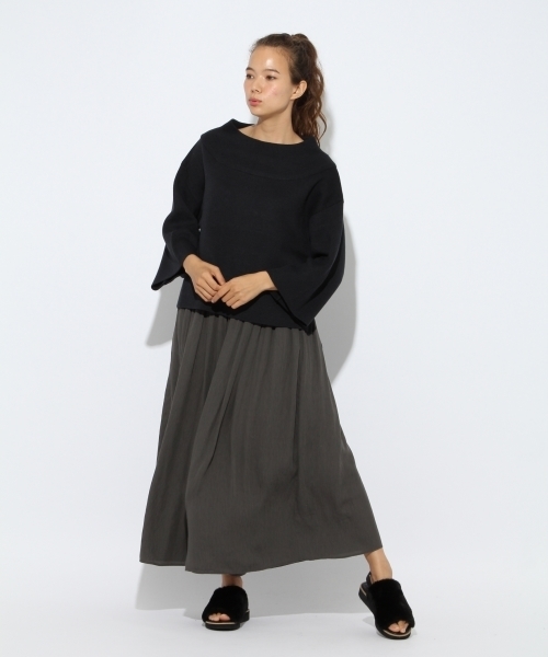 niko and...(ニコアンド)の「Wジャカードオフショル2WAYプルオーバー【niko and ...】(ニット/セーター・レディース・ブラウン/グレー/ネイビー/チャコール/ピンク/ナチュラル/モカ・LARGE/MEDIUM)」の19枚目の写真