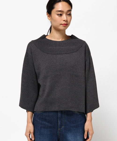 niko and...(ニコアンド)の「Wジャカードオフショル2WAYプルオーバー【niko and ...】(ニット/セーター・レディース・ブラウン/グレー/ネイビー/チャコール/ピンク/ナチュラル/モカ・LARGE/MEDIUM)」の8枚目の写真