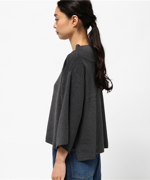 niko and...(ニコアンド)の「Wジャカードオフショル2WAYプルオーバー【niko and ...】(ニット/セーター・レディース・ブラウン/グレー/ネイビー/チャコール/ピンク/ナチュラル/モカ・LARGE/MEDIUM)」の9枚目の写真