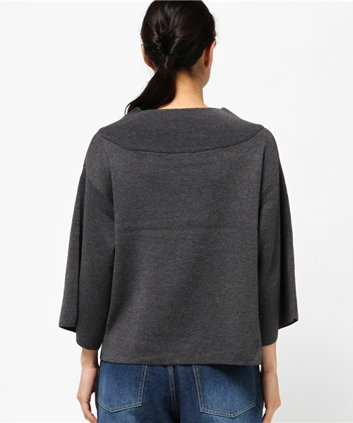 niko and...(ニコアンド)の「Wジャカードオフショル2WAYプルオーバー【niko and ...】(ニット/セーター・レディース・ブラウン/グレー/ネイビー/チャコール/ピンク/ナチュラル/モカ・LARGE/MEDIUM)」の10枚目の写真