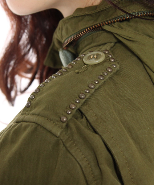 UNITED ARROWS（ユナイテッドアローズ）の「BP/25 M65 UASP 2（ミリタリージャケット・レディース・ケリー・140/150）」の7枚目の写真