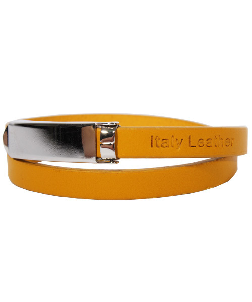 ８(eight)（エイト）の「イタリアンレザーブレスレット 本革（ブレスレット・メンズ・マスタード/ブラウン/ホワイト/レッド/ピンク/グリーン/スカイブルー/ブラック/ベージュ/ロイヤルブルー・FREE）」の9枚目の写真