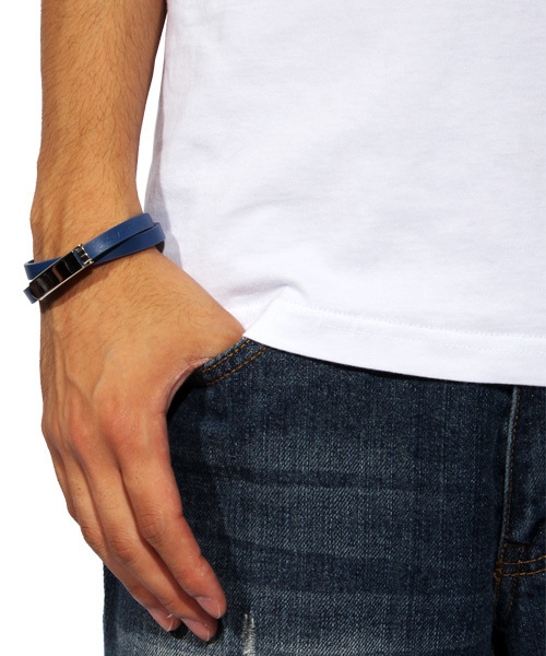 ８(eight)（エイト）の「イタリアンレザーブレスレット 本革（ブレスレット・メンズ・マスタード/ブラウン/ホワイト/レッド/ピンク/グリーン/スカイブルー/ブラック/ベージュ/ロイヤルブルー・FREE）」の19枚目の写真