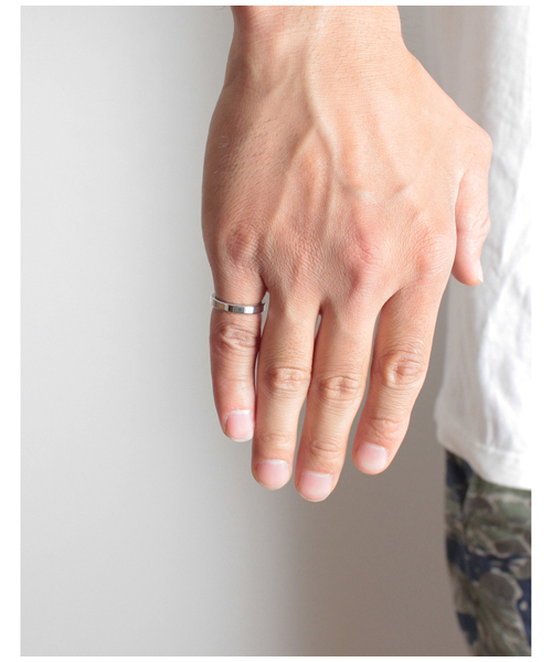 ANCHOR（アンカー）の「ナローリング（リング・メンズ・シルバー/クリアブラック/アンティークゴールド/ブラック/アンティークシルバー・10号/16号/13号/7号）」の9枚目の写真