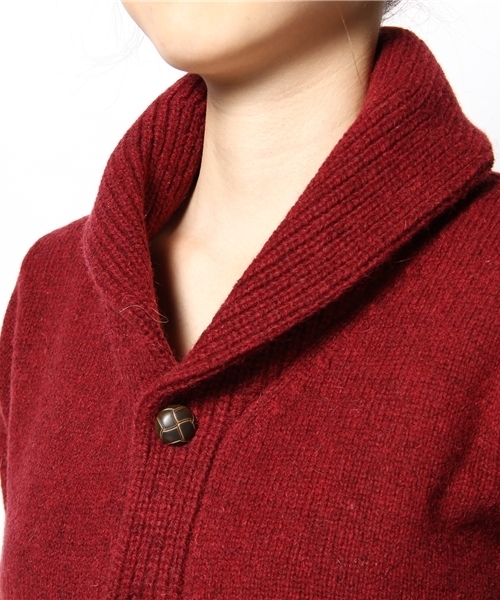 CIAOPANIC（チャオパニック）の「アランショールC/D（カーディガン/ボレロ・レディース・ネイビー/エンジ/キャメル・FREE）」の8枚目の写真