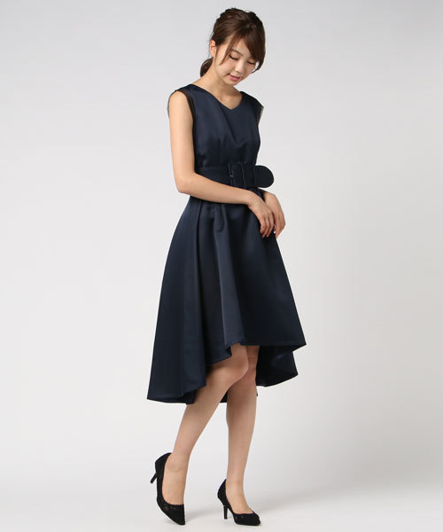 TRUDEA(トルディア)の「ベルテットフィッシュテールワンピース/ 結婚式・成人式・謝恩会ワンピース・パーティードレス(ドレス・レディース・ネイビー/カーキ/ピンク/オレンジ/ブルー/ワイン/サックスブルー・MEDIUM)」の20枚目の写真