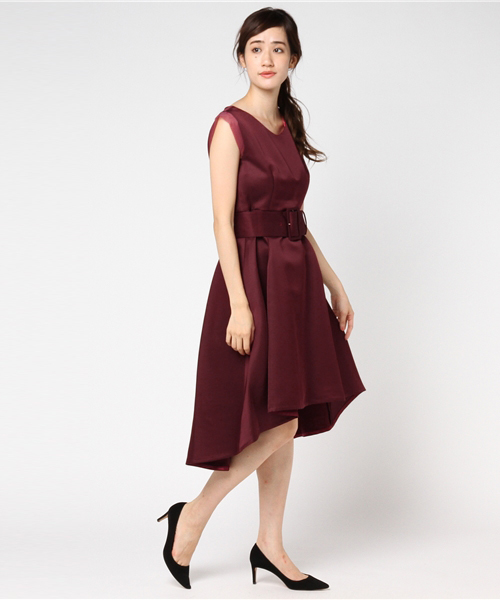 TRUDEA(トルディア)の「ベルテットフィッシュテールワンピース/ 結婚式・成人式・謝恩会ワンピース・パーティードレス(ドレス・レディース・ネイビー/カーキ/ピンク/オレンジ/ブルー/ワイン/サックスブルー・MEDIUM)」の18枚目の写真