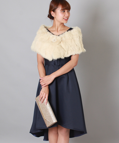 TRUDEA(トルディア)の「ベルテットフィッシュテールワンピース/ 結婚式・成人式・謝恩会ワンピース・パーティードレス(ドレス・レディース・ネイビー/カーキ/ピンク/オレンジ/ブルー/ワイン/サックスブルー・MEDIUM)」の21枚目の写真