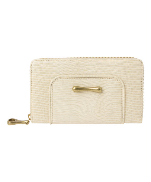 TOFF&LOADSTONE（トフアンドロードストーン）の「ラウンドジップ ロングウォレット 長財布（財布・レディース・スモークピンク/ブラック/ライトブルーグレー/アイボリー/ピンク/グレー/ピンク系その他/ベージュ/コバルトブルー/バイオレット/ライトベージュ/グレー系その他2/グレー系その他/イエロー/ライトピンク/ブルー/ライトイエロー/パープル/ピンク系/ブルー系/ライトグレー/ピンク系その他2/ブルー系5・FREE/00）」の2枚目の写真