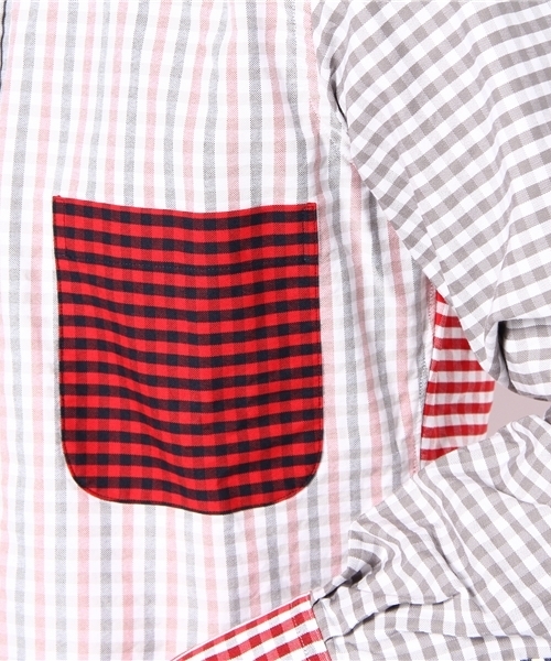 MIDWEST（ミッドウエスト）の「THOM BROWNE スタンドギンガムパッチ（シャツ/ブラウス・メンズ・その他・1/0）」の5枚目の写真