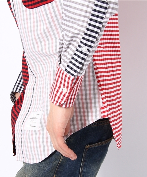 MIDWEST（ミッドウエスト）の「THOM BROWNE スタンドギンガムパッチ（シャツ/ブラウス・メンズ・その他・1/0）」の6枚目の写真