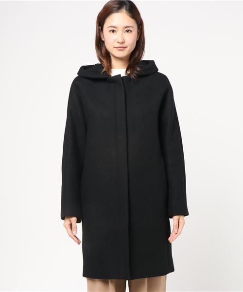 RIVE DROITE（リヴドロワ）の「スーパー100カシミヤ混コート（その他アウター・レディース・ホワイト/キャメル/ブラック・FREE）」の10枚目の写真