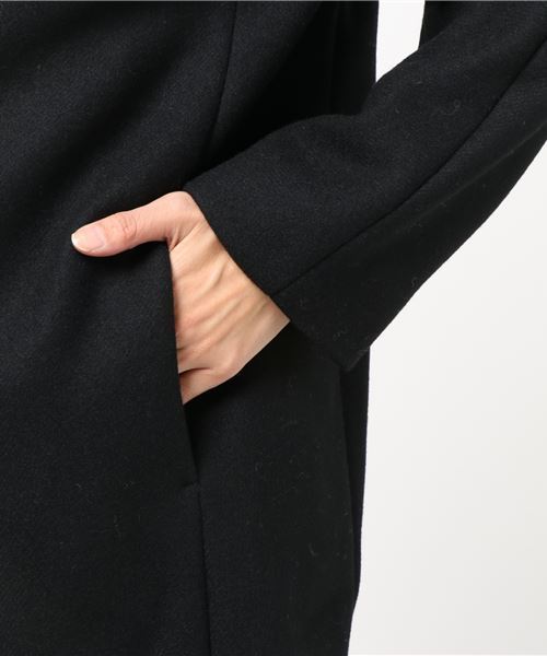 RIVE DROITE（リヴドロワ）の「スーパー100カシミヤ混コート（その他アウター・レディース・ホワイト/キャメル/ブラック・FREE）」の12枚目の写真