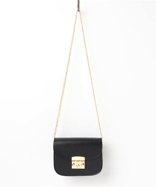 WEGO(ウィゴー)の「WEGO/ミニチェーンショルダーバッグ(ショルダーバッグ・レディース・ブラック/シルバー/その他1/ライトピンク・FREE)」の10枚目の写真