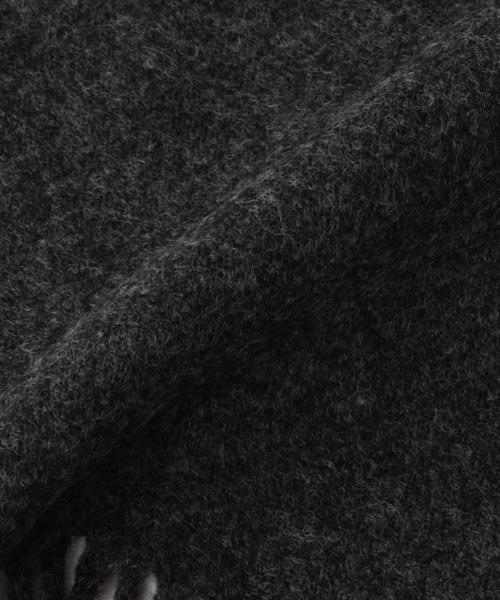 coen（コーエン）の「カラーニットマフラー（マフラー・メンズ・ダークグレー/ワインレッド/ネイビー・FREE）」の5枚目の写真