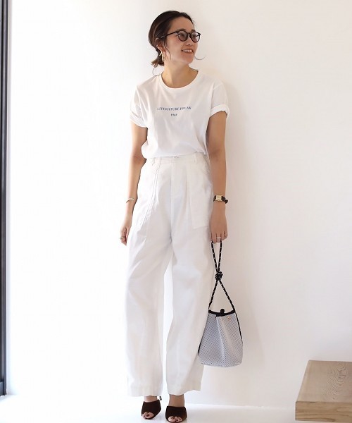 TODAYFUL(トゥデイフル)の「1968Tシャツ(Tシャツ/カットソー・レディース・オフホワイト・FREE)」の4枚目の写真