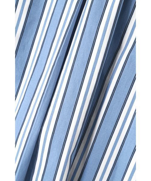 N.(N. Natural Beauty Basic)(エヌエヌナチュラルビューティーベーシック)の「タイプライターストライプミモレスカート(スカート・レディース・ブルー系その他/ブルー系その他2/イエロー系その他・MEDIUM)」の22枚目の写真